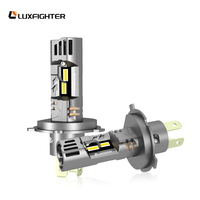 Luxfighter 90W 9600LM 6500K IP65 Lampu Depan LED Tahan Air untuk Mobil Motor Truk dengan Garansi 2 Tahun
