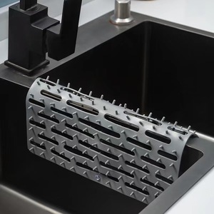 Nuovo <span class=keywords><strong>Tappetino</strong></span> <span class=keywords><strong>Multiuso</strong></span> in Plastica per Asciugatura e Drenaggio, Filtro per Lavello da Cucina, Rete <span class=keywords><strong>Antiscivolo</strong></span> e Termoisolante, Design Moderno - Product Image 1
