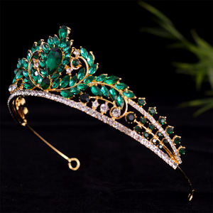 Ensemble de couronne pour enfants de dix-huit ans, bijoux pour cheveux avec strass et cristal, pour mariage, concours de beauté et cadeaux - Product Image 5