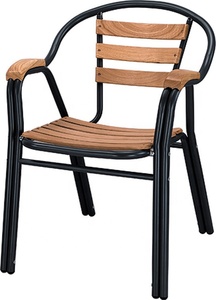 <span class=keywords><strong>Chaise</strong></span> <span class=keywords><strong>de</strong></span> jardin en plastique bois minimaliste d'extérieur Simple Empilable Légère Balcon Hôtel <span class=keywords><strong>Restaurant</strong></span> <span class=keywords><strong>Terrasse</strong></span> Meubles - Product Image 6