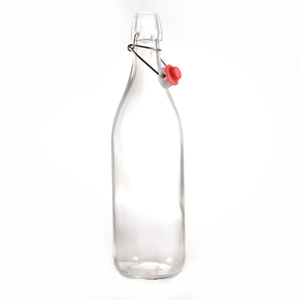 Flint 1L Glass Swing Top rỗng limoncello chai nhà <span class=keywords><strong>l</strong></span>àm Kombucha rượu nước giải khát chai nước trái cây với cao su Stopper - Product Image 5