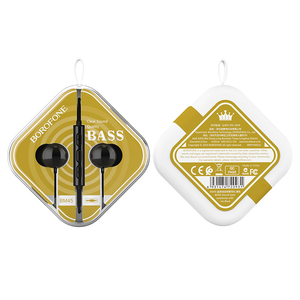 Bonnes basses BOROFONE BM45 Qualité sonore claire Écouteurs filaires 35 mm avec micro - Product Image 1