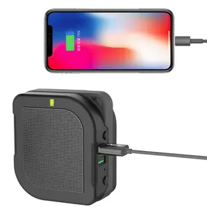 Hot Sales Speaker Outdoor Draagbare Mini Speaker Met 3000/6000Mah Power Bank Snel Opladen Adapter