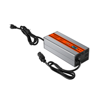 Chargeur de batterie au lithium réglable en courant 10A 15A 48V 60V 72V 54.6V 67.2V 84V 88.2V 58.4V 87.6V 73V 16S 20S Li-ion Lifepo4 rapide