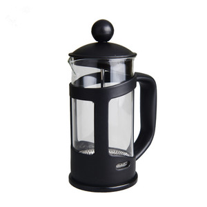OEM Plastic <strong>Coffee</strong> <strong>Plunger</strong> with Stainless Steel filter glass French Press <strong>Coffee</strong> Tea Maker - Product Image 2
