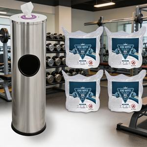 Lingettes désinfectantes OEM pour tapis de yoga et <span class=keywords><strong>corps</strong></span>, pour studio, salle de sport, spa et fitness - Product Image 1