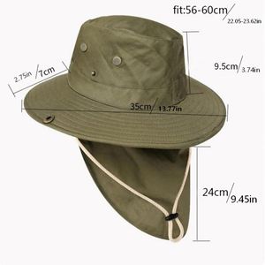 Summer <b>Hat</b> Men UV Protection Outdoor Hiking Fishing Quick-Drying <b>Hats</b> - Product Image 2