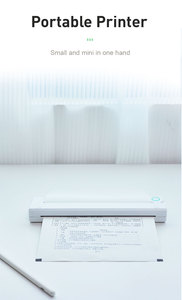 Imprimante de tatouage temporaire sans fil LUCK JINGLE avec papier de transfert de format A4 sur la peau pour le voyage - Product Image 5