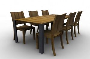 Pieds de table en fonte industrielle moderne et robuste pour la cuisine et l'hôtellerie - Product Image 3