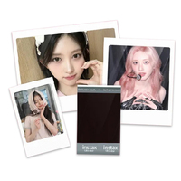 Impression personnalisée haute fidélité style Polaroid, carte photo instantanée réaliste avec finition brillante pour souvenir et cadeau