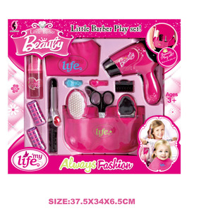Jouer maison maquillage jeux coupe de cheveux ensemble jouets salon de coiffure semblant jouer filles beauté salon de coiffure <span class=keywords><strong>jouet</strong></span> - Product Image 2