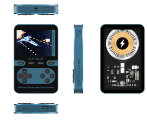 22.5W Nhanh Chóng Không Dây Sạc 500 Được Xây Dựng Trong Trò Chơi 2 Trong 1 Giao Diện Điều Khiển Ngân Hàng Điện Từ Điện Thoại Di Động Cung Cấp Mới Cầm Tay Trò Chơi Người Chơi - Product Image 2