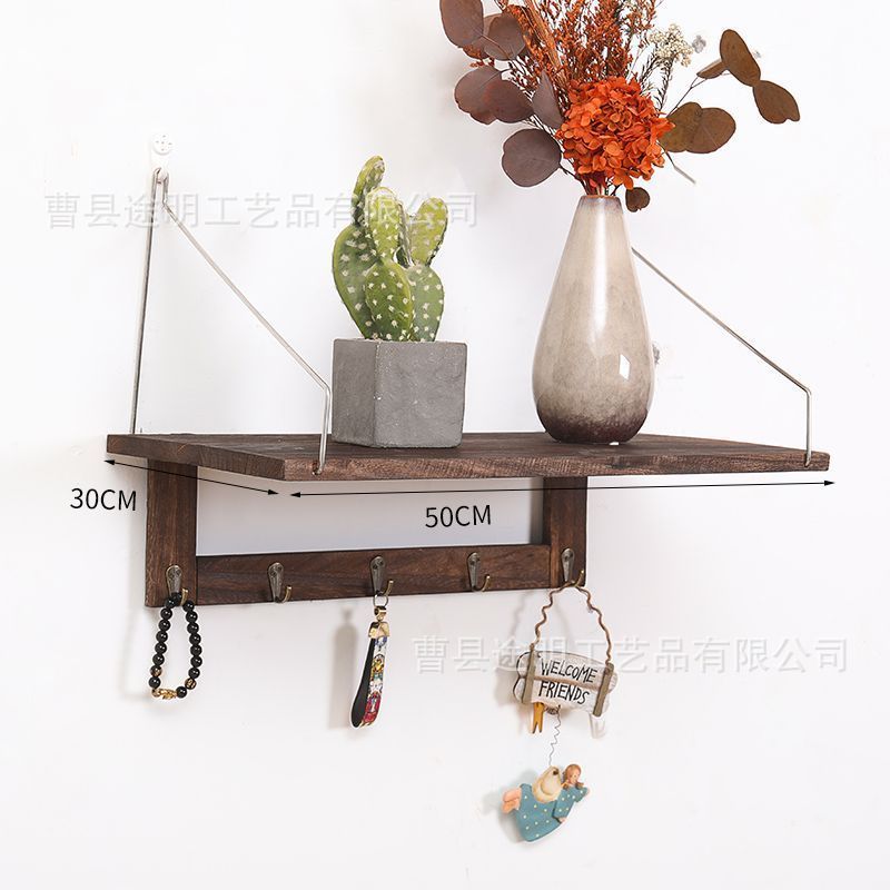 New Chinese style baked enamel retro hook design, 50x30 cm
