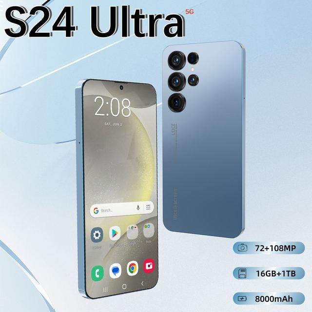Value Deal 2026 Phones S24 ultra 5G Smartphones for 16GB+1TB 5G Dual SIM Cellphone 6.7 Inch Full Screen Mobile Phone