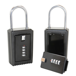 Custom logo Wholesale Hook Key Storage Lock Box 4 Digit Combination <strong>Padlock</strong> for <strong>Gym</strong> Locker - Product Image 6