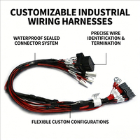 Faisceau de câblage d'usine JST XH2.5 3P 6P UL1007 24AWG avec fils colorés pour moto électronique, automobile, XHP-3, XHP-6, PTFE
