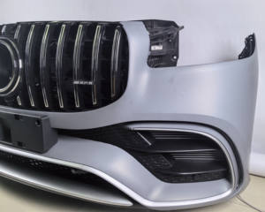 Le dernier style de kit de carrosserie <span class=keywords><strong>GLS</strong></span> <span class=keywords><strong>AMG</strong></span> 167 d'origine pour <span class=keywords><strong>Mercedes</strong></span> Benz <span class=keywords><strong>GLS</strong></span> W167 <span class=keywords><strong>AMG</strong></span> Grille d'assemblage de pare-chocs avant 2021-2023 - Product Image 3