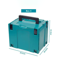 Boîte de rangement d'outils MAKPAC OEM/ODM, empilable, modulaire, avec système d'interverrouillage, pour outils d'atelier