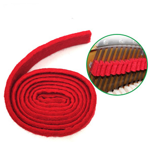 Cinta <span class=keywords><strong>de</strong></span> Fieltro Roja para Afinación <span class=keywords><strong>de</strong></span> <span class=keywords><strong>Piano</strong></span>, Fieltro <span class=keywords><strong>de</strong></span> Afinación <span class=keywords><strong>de</strong></span> Doce Temperamentos Iguales para <span class=keywords><strong>Cuerdas</strong></span> <span class=keywords><strong>de</strong></span> <span class=keywords><strong>Piano</strong></span>, Tamaño 110.5*2.5*0.3cm - Product Image 1