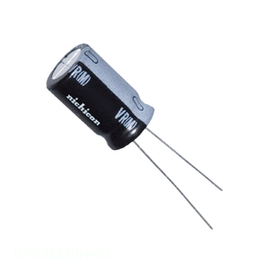 Condensador Original CAP ALUM 33UF 20% 250V RADIAL TH de Montaje a Través de Orificio 33 uF UVR2E330MHD - Product Image 1