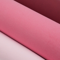 Tissu en cuir PU imitation extensible gaufré de 1,4 mm d'épaisseur, technologie tissée, rouleaux pour sacs, vêtements, canapés, ballons de football
