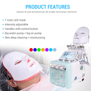 เครื่องพ่นไอน้ำกำจัดสิวเสี้ยน 7 in 1 แบบพกพา รุ่น Hydra Dermabrasion - Product Image 2