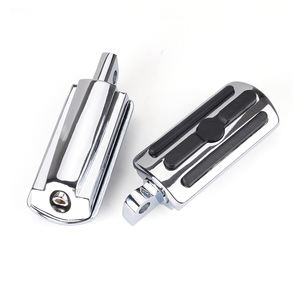 Repose-pieds de moto pour Harley XL Sportster V Rod Hugger Custom 883 Softail Dyna Glide <span class=keywords><strong>Bob</strong></span> <span class=keywords><strong>Fat</strong></span> Boy - Product Image 4