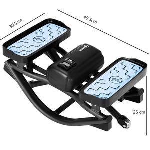 Mini <span class=keywords><strong>stepper</strong></span> <span class=keywords><strong>compact</strong></span> et silencieux BNcompany TBJ-01 pour bureau à domicile, hydraulique avec acier et bandes de résistance - Product Image 3