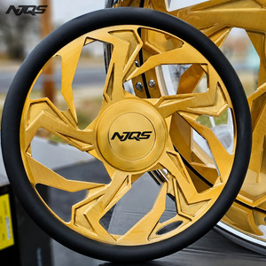 Rines NJQS Personalizados de 24, 26, 28 y 30 Pulgadas, Estilo <span class=keywords><strong>Trapstar</strong></span>, Borde Profundo, 6x139.7, 5x120.7, para Classic Caprice, GMC Yukon, Suburban, Ruedas Forjadas - Product Image 5