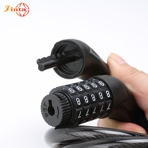 Jinta Hot Bán 1200Mm 5 Chữ Số Kết Hợp Cáp Dây Khóa An Ninh Cao Xe Máy Điện Scooter Khóa Xe Đạp Cáp Khóa - Product Image 5