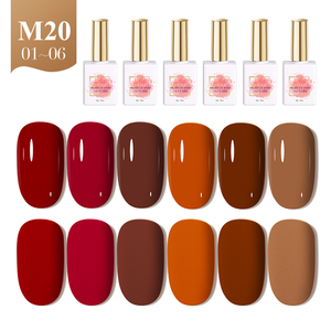 AILANUO Crulty Free Neon Gel <b>Nail</b> Polish 6 Colors Collection <b>Nail</b> Gel <b>Set</b> Professional Uv Esmalte De Unas OEM Private Label - Product Image 1