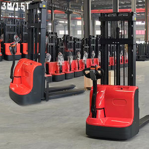 Montacargas Eléctrico Portátil Pequeño de 1 Tonelada, 2 Toneladas, Apilador Manual, Apilador AGV, Montacargas Eléctrico de 1.5 Toneladas con Batería - Product Image 5