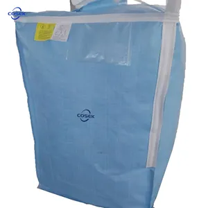 1 ton 2 ton fiyat bigbag süper torbalar 1000kg PP büyük toplu jumbo FIBC çantası satılık