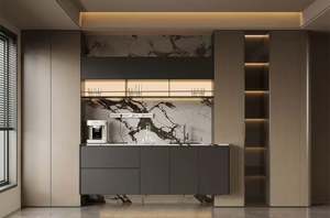 Armoire de rangement moderne à grande capacité pour la maison |   Design de maison de campagne et d'appartement |   Rangement polyvalent pour salon, chambre à coucher, garde-manger - Product Image 2