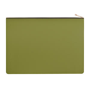 Porte-documents A4 en PU grande capacité, pochette zippée de haute qualité, personnalisable avec logo pour entreprises, idéal pour réunions, affaires, étudiants et promotion. - Product Image 6
