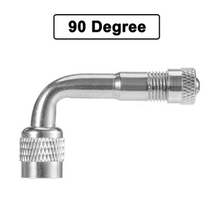 Estensione della valvola del pneumatico adattatore di estensione dello stelo della valvola schrader cromato 45 90 estensori gonfiabili piegati a 135 gradi <span class=keywords><strong>per</strong></span> camper e camion - Product Image 4