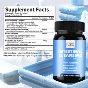 Suplemento Premium para la Limpieza Intestinal Compleja, 60 Cápsulas, Apoyo al Sistema Digestivo, Cápsulas para la Limpieza Intestinal - Product Image 3