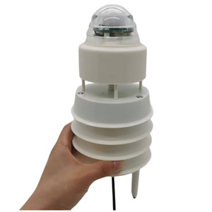 CE SDI12 RS485 SALIDA EXTERIOR INTELIGENTE ANALÓGICO COMPACTO ULTRASÓNICO ESTACIÓN METEOROLÓGICA AUTOMÁTICA - Product Image 1
