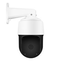 Distance IR de 100 m, HIK plug&play, 8MP, 360° °   Caméra IP de sécurité PTZ avec essuie-glace, IP67, zoom 20x, suivi automatique des personnes, audio bidirectionnel
