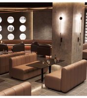Ensemble de tables et chaises de restaurant au design moderne et personnalisé pour restaurant, café, salon de thé, salon, entrepôt, salle de séjour