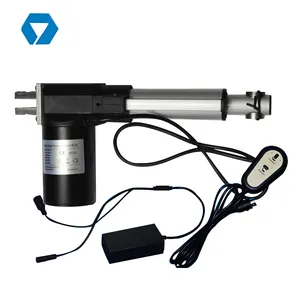 Atuador linear de assento ajustável, 12v / 24v com atuador elétrico dc de fonte de alimentação para assento de carro, cadeira de massagem, cadeira dentária