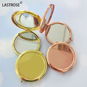 Mini miroir de maquillage en gros pour filles, miroir de poche, logo personnalisé - Product Image 3