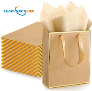 Luxury Shopping Paper Bag Gift Bag Manufacturer Custom Logo White Eco-friendly Kraft Paper Shopping Bag for Clothes - Product Image 4