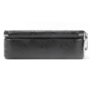 Men PU <b>Leather</b> Crossbody <b>Bag</b> Embossed <b>Small</b> Messenger <b>Bag</b> Compact Shoulder Phone Pouch With Adjustable Strap - Product Image 6