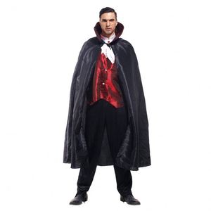 Disfraz de Vampiro Sexy para Hombre Adulto, Disfraz de Caballero para Fiesta de Halloween, Cosplay - Product Image 1