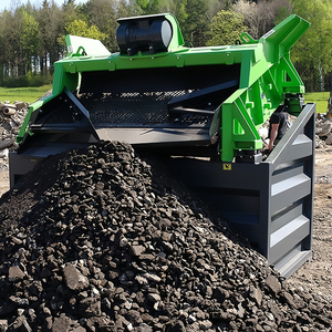 Bovenbodemzeef Compost Zand Grind Separator Bodem Trommelzeef Kleine Steen Trilzeefmachine Compost Zeefapparatuur - Product Image 5