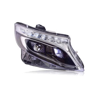 Faros delanteros LED luces traseras para Mercedes Benz <span class=keywords><strong>Vito</strong></span> W447 montaje de faros actualización baja LCI configuración alta 2015-2020 - Product Image 4