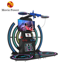 Machine de jeu d'arcade interactive VR pour 2 joueurs, simulateur de réalité virtuelle pour parc d'attractions intérieur, fonctionnant sur pièces, pour VR Beat