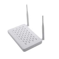 El Mejor Precio de red óptica ONU ONT F460 con 1GE + 3FE + USB + WIFI Epon WIFI ONU Bridge Router para FTTH