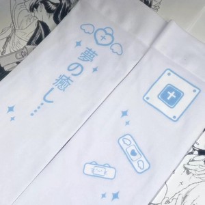 Chaussettes imprimées mi-mollet antibactériennes, mignonnes, style dessin animé, inspirées de la subculture japonaise et de la dopamine, pour l'été - Product Image 4